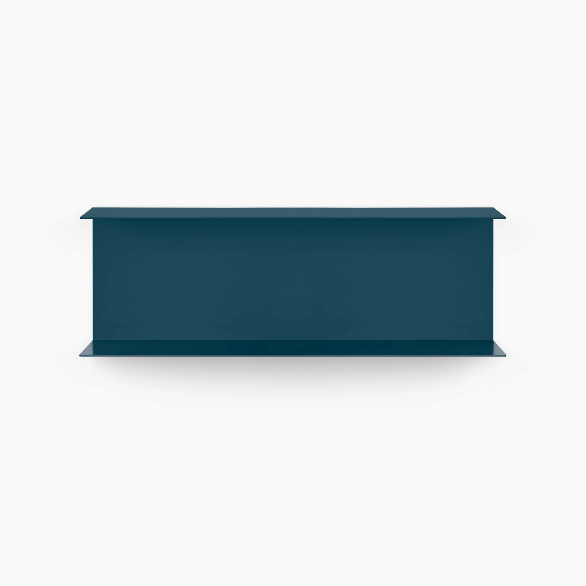 Double Bender Metal Wall Shelf