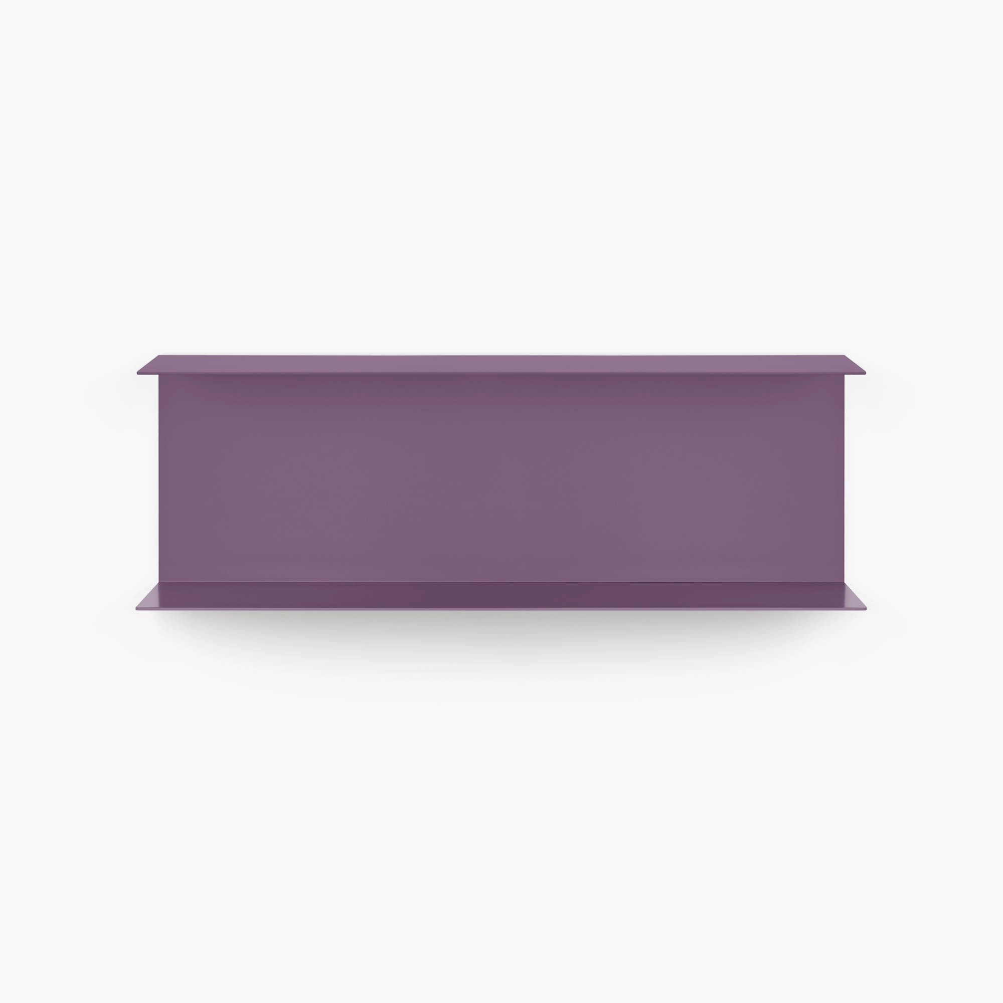 Double Bender Metal Wall Shelf