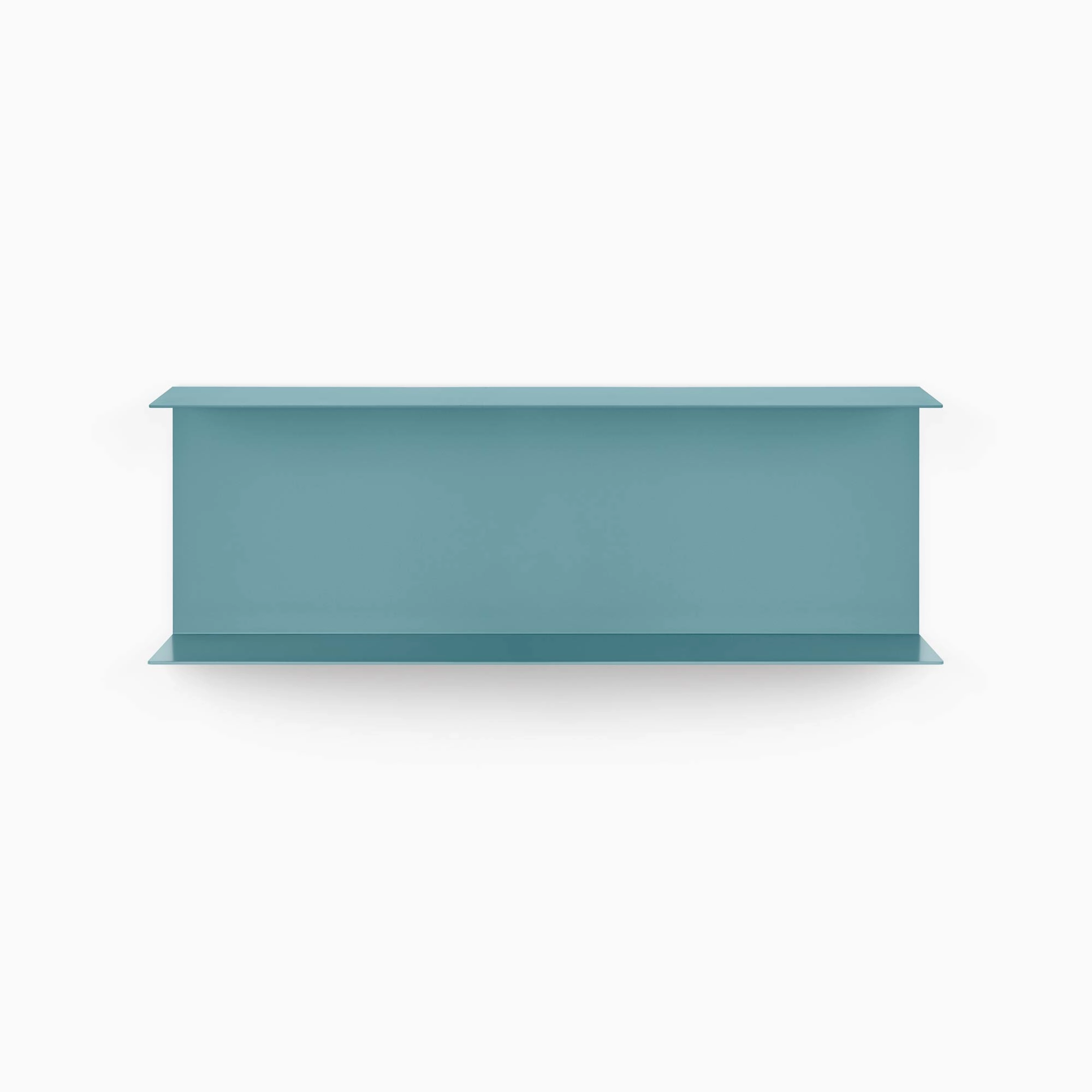 Double Bender Metal Wall Shelf