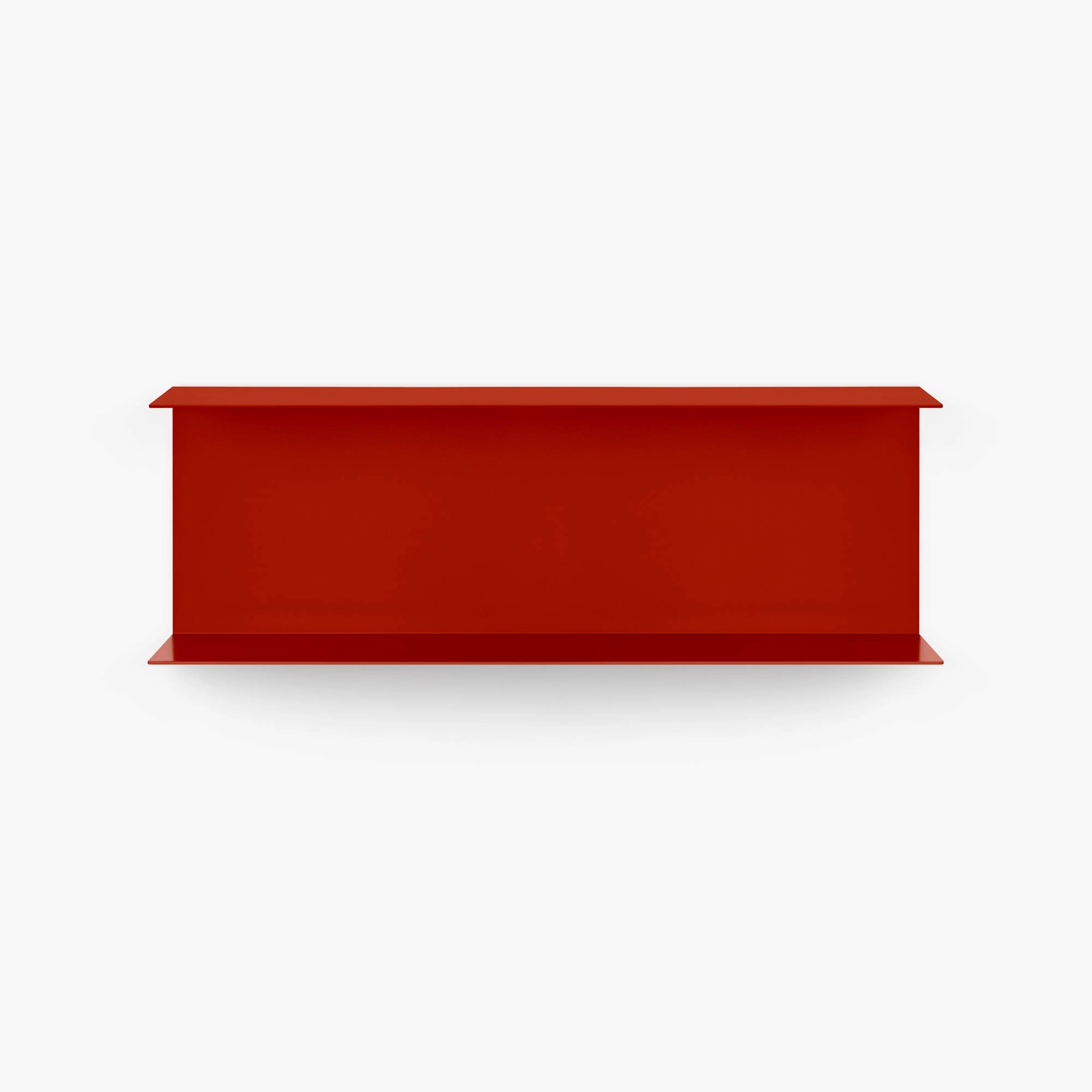 Double Bender Metal Wall Shelf