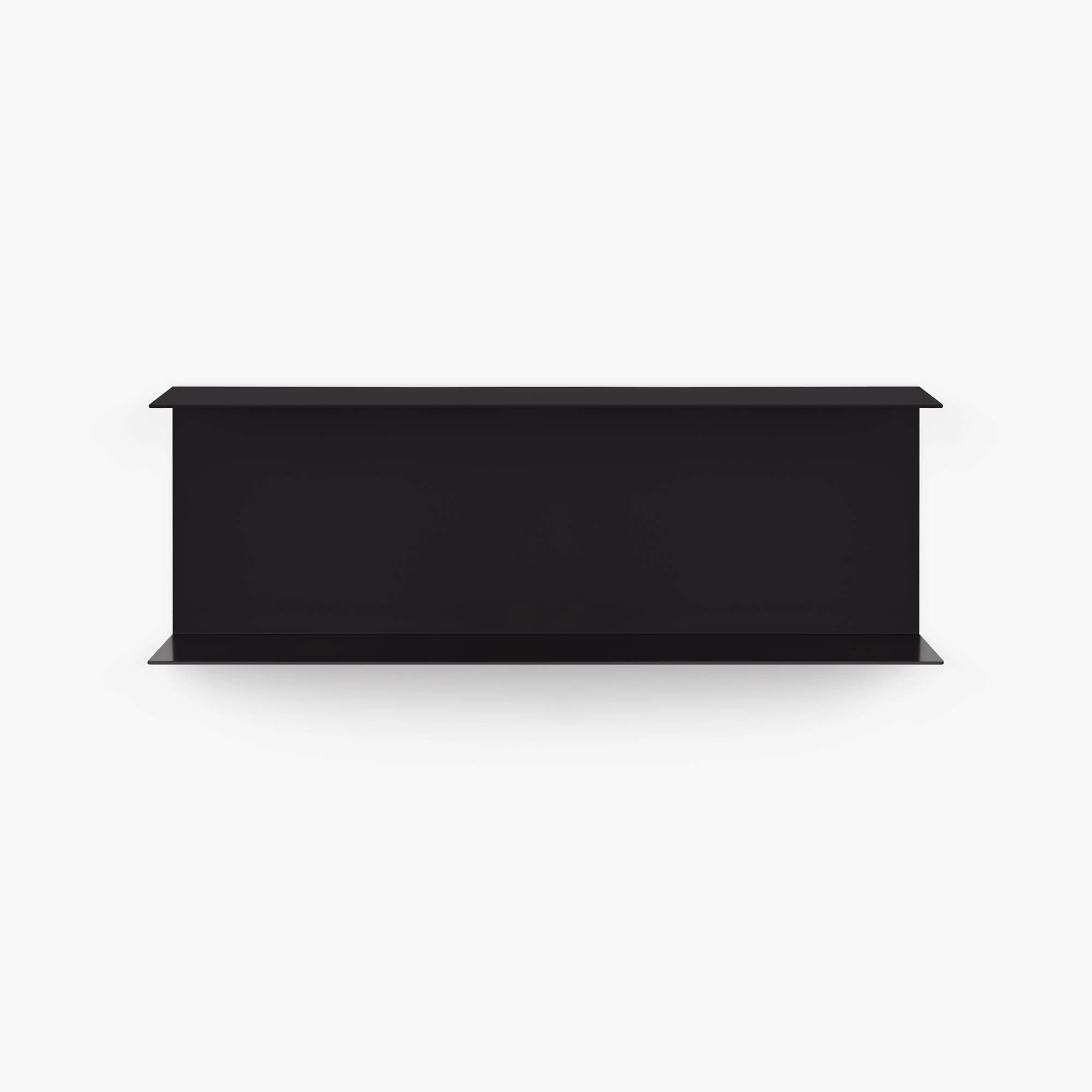 Double Bender Metal Wall Shelf
