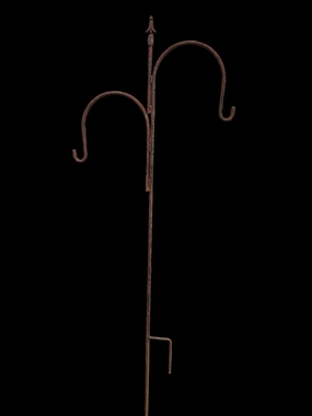 Double Shepard Hook decorative plants  