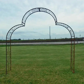 Driveway Arbor decorative plants  
