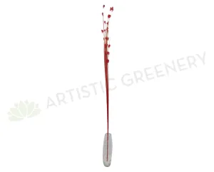 DS0002 Decorative Sticks 180cm Orange / Black / Red dried green plant  