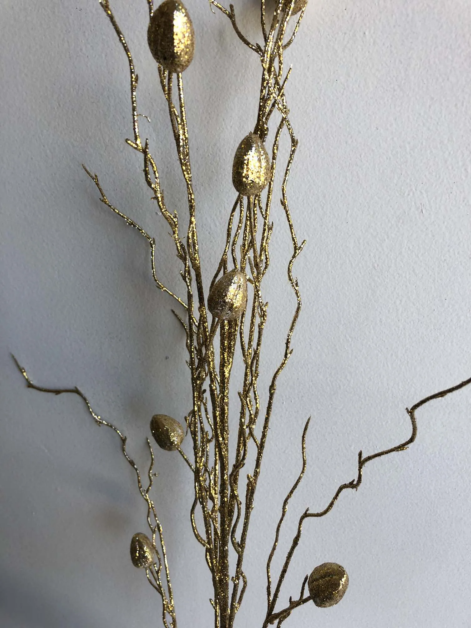DS0015 Glitter Decorative Sticks 115cm Silver / Bronze / Gold