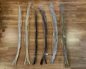 DS0021 Twig Stick / Decorative Sticks (Thin) 160-170cm 6 Colours dried green plant  