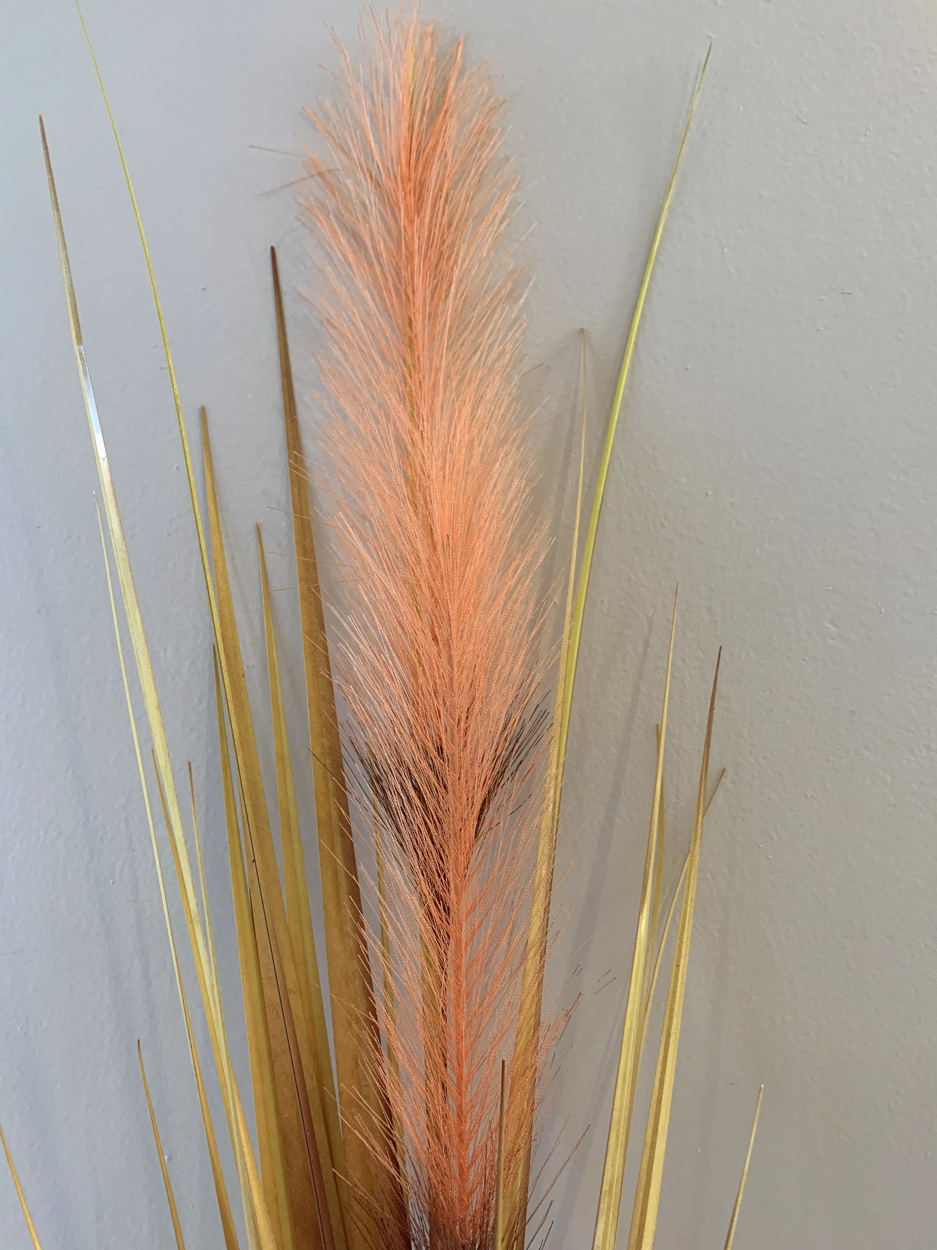 DS0051 & DS0052 Wild Grass Bunch 130-163cm 2 Styles Orange