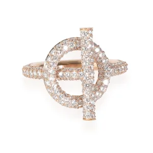 Echappee Ring in 18k Rose Gold 1.38 CTW