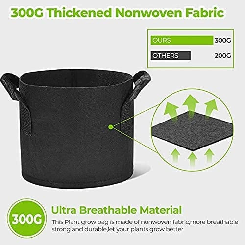 Ecofriendly Grow Bags (8 Gallon)
