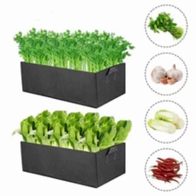 Ecofriendly Rectangular Grow Bags ceramic planter  