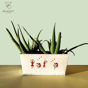 EkoPlanter - Warli Painting classic flowerpot  