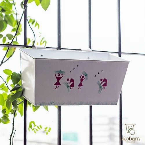 EkoPlanter - Warli Painting