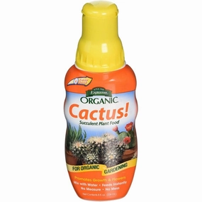 Espoma Organic Cactus Organic Liquid Plant Food 8 oz small flower pot  