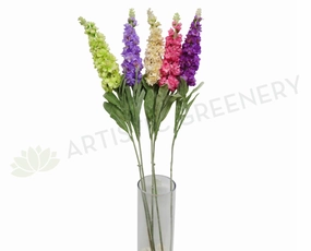F0029 Delphinium Spray 107cm 5 Colours indoor houseplants  