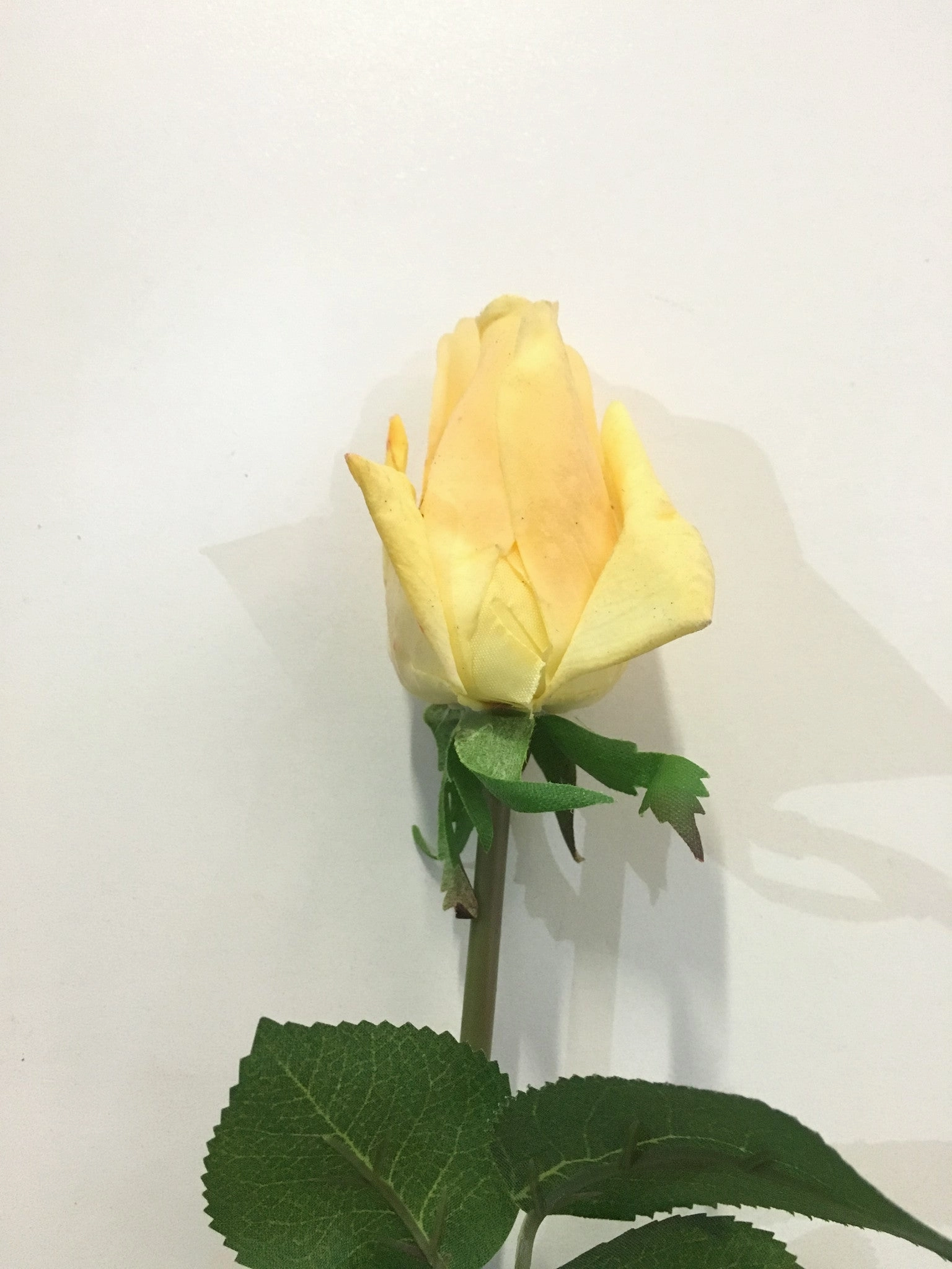 F0065 Real Touch Single Rose Bud 47cm