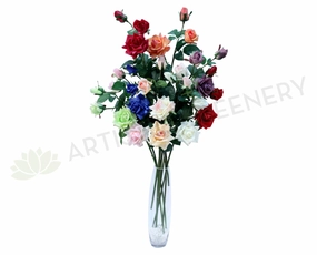 F0066 Real Touch Rose Spray 88cm Available 11 Colours outdoor greenery  