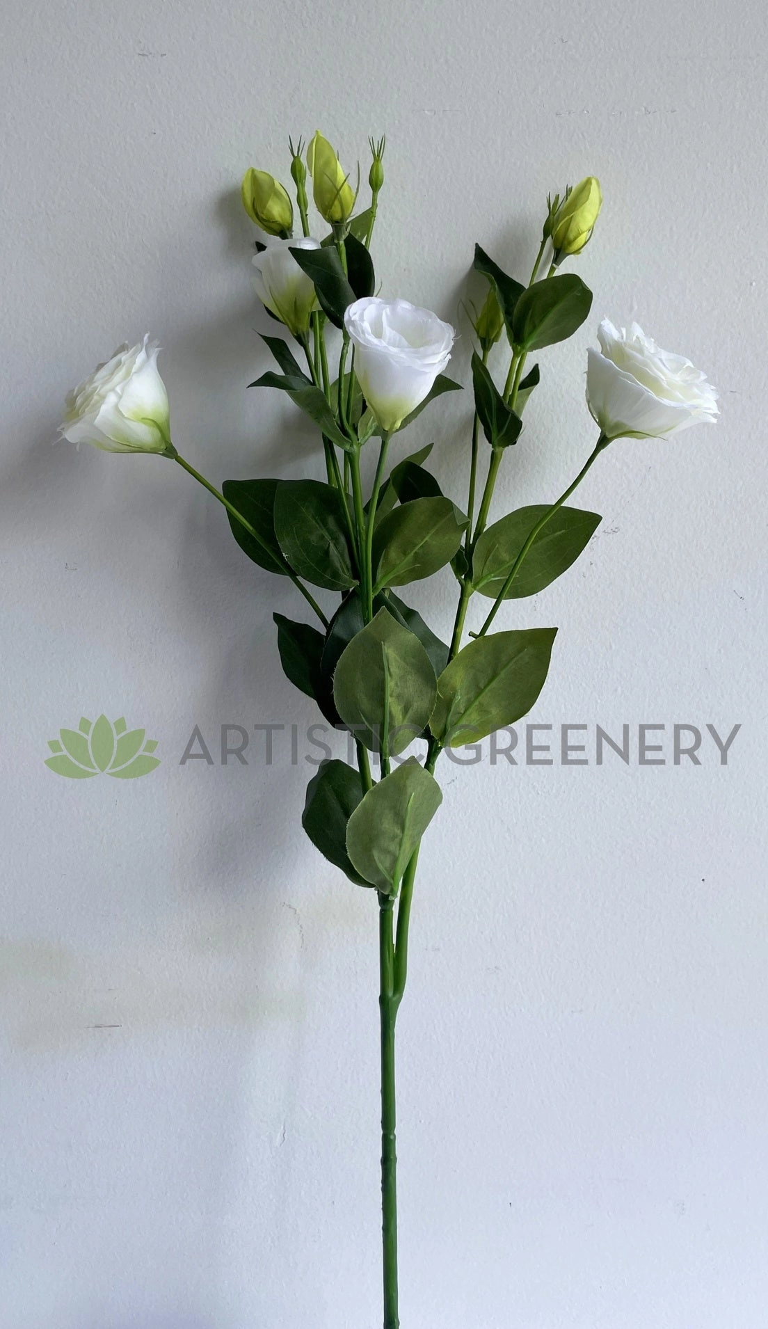 F0087L Lisianthus Spray 76cm White