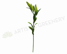 F0121 Lily bud / Lilium buds 78cm outdoor greenery  