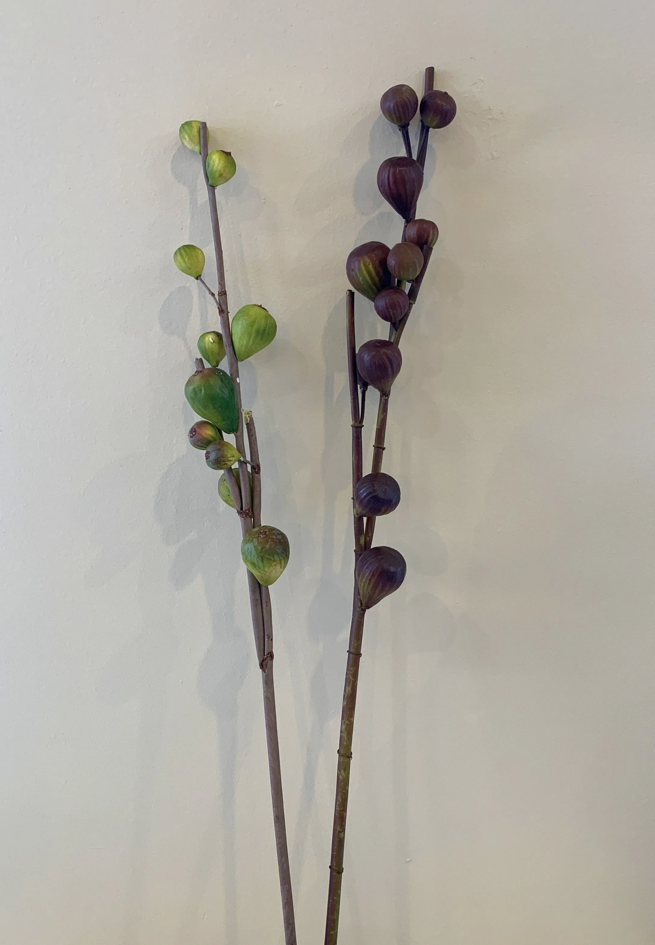 F0129 Fig Sprig 78cm Green / Purple