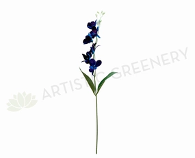 F0130BLU Blue Dendrobium Orchids / Galaxy Orchid 66cm outdoor greenery  