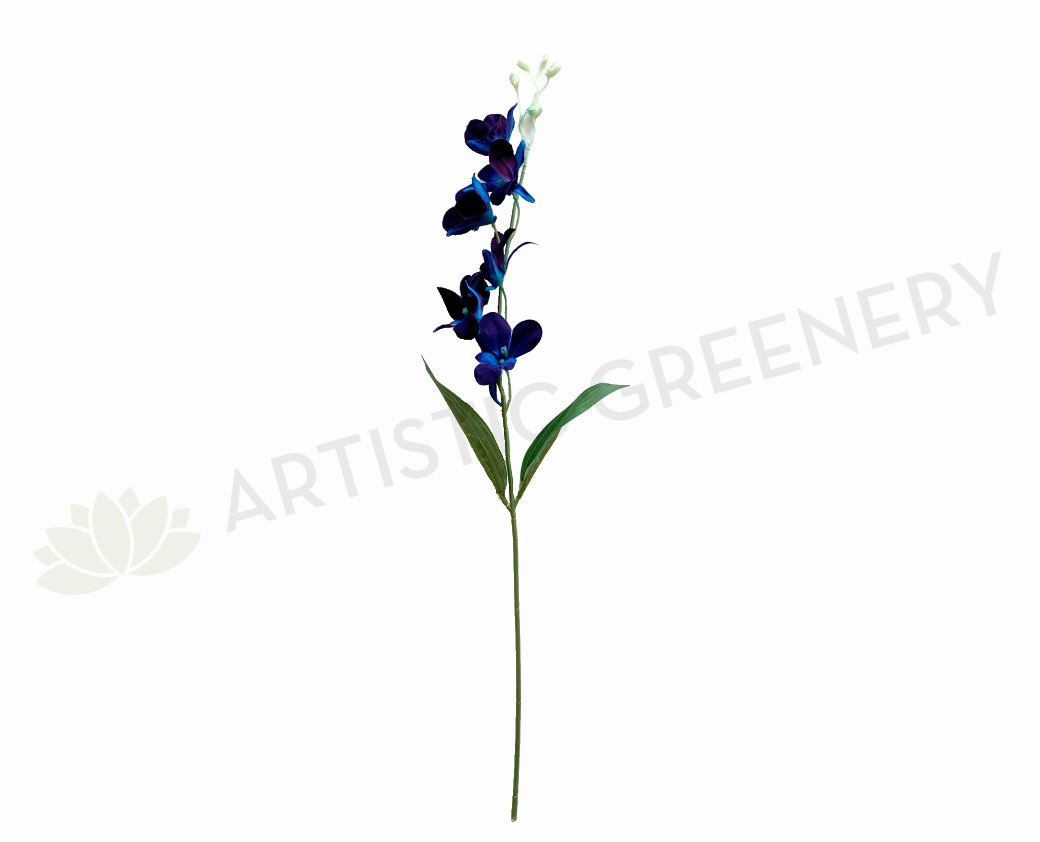 F0130BLU Blue Dendrobium Orchids / Galaxy Orchid 66cm outdoor greenery  