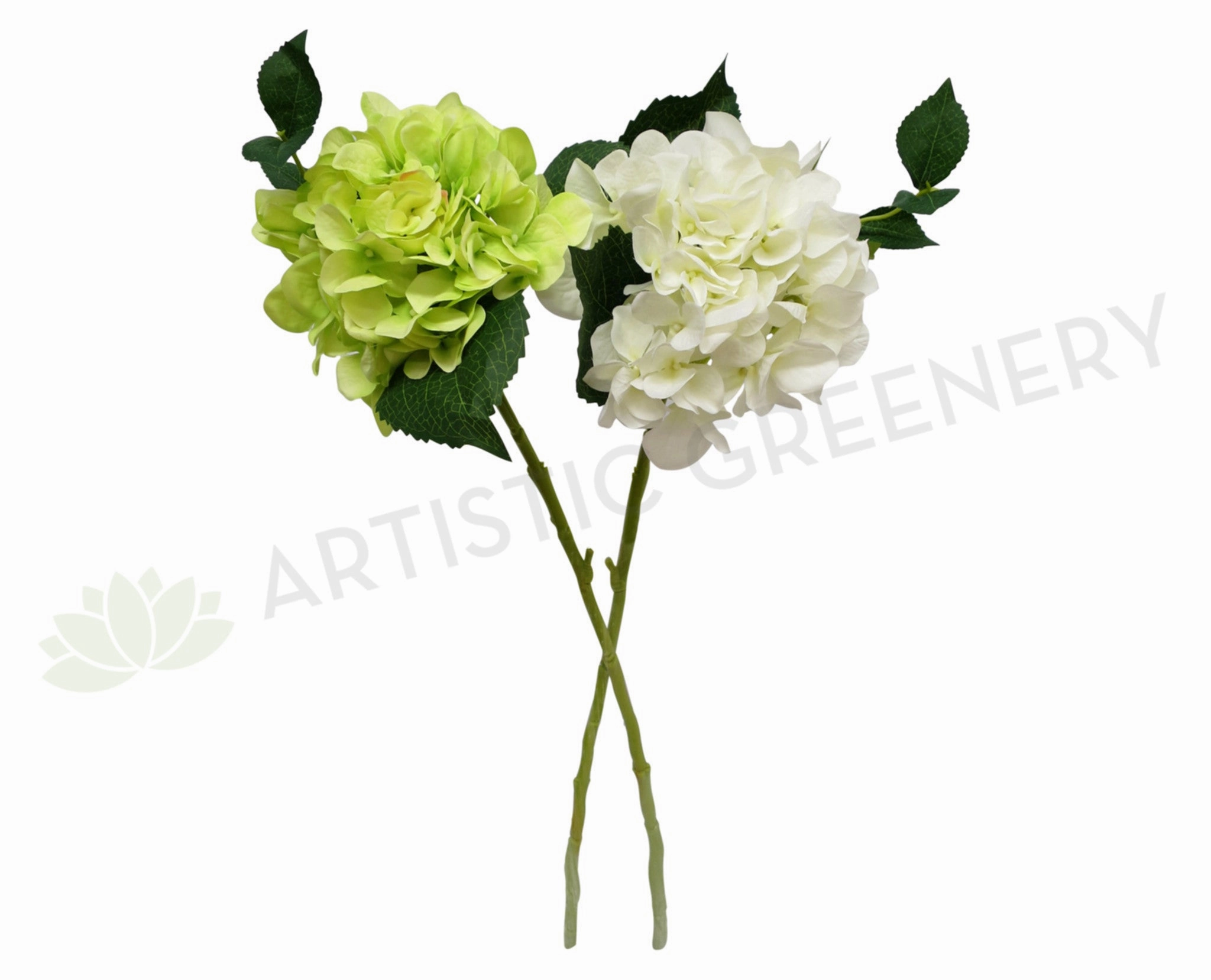 F0140 Hydrangea Single Stem  (Quality Silk) 60cm 5 Colours