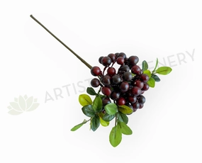 F0165 Viburnum Berry Spray 33cm Deep Red xl flower pot  