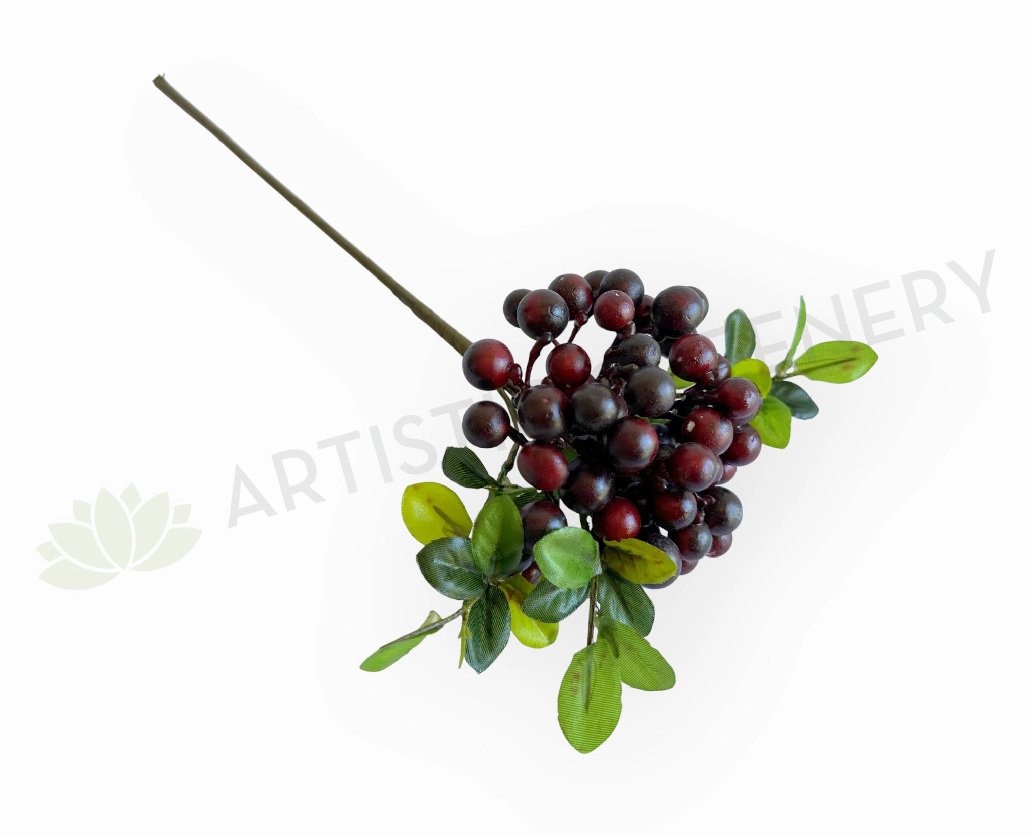 F0165 Viburnum Berry Spray 33cm Deep Red xl flower pot  