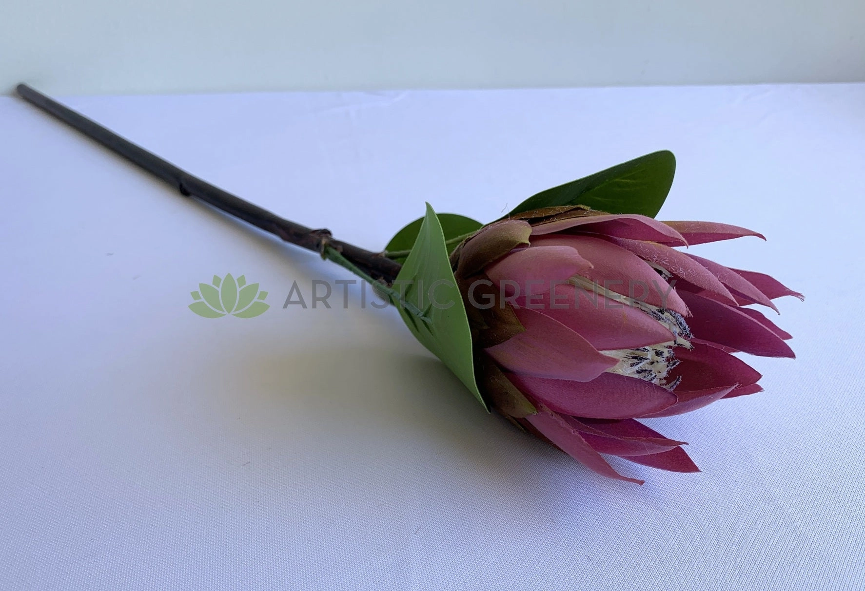 F0183 King Protea Single Stem 68cm Mauve