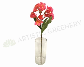 F0188 Frangipani Spray 62cm Pink outdoor greenery  