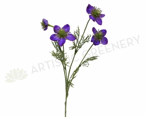 F0194 Love-In-A-Mist (Nigella) 57cm Purple outdoor greenery  