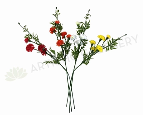 F0198 Carnation Spray 76cm 4 Colours outdoor greenery  