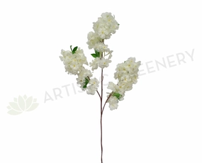 F0207 White Blossom 107cm outdoor greenery  