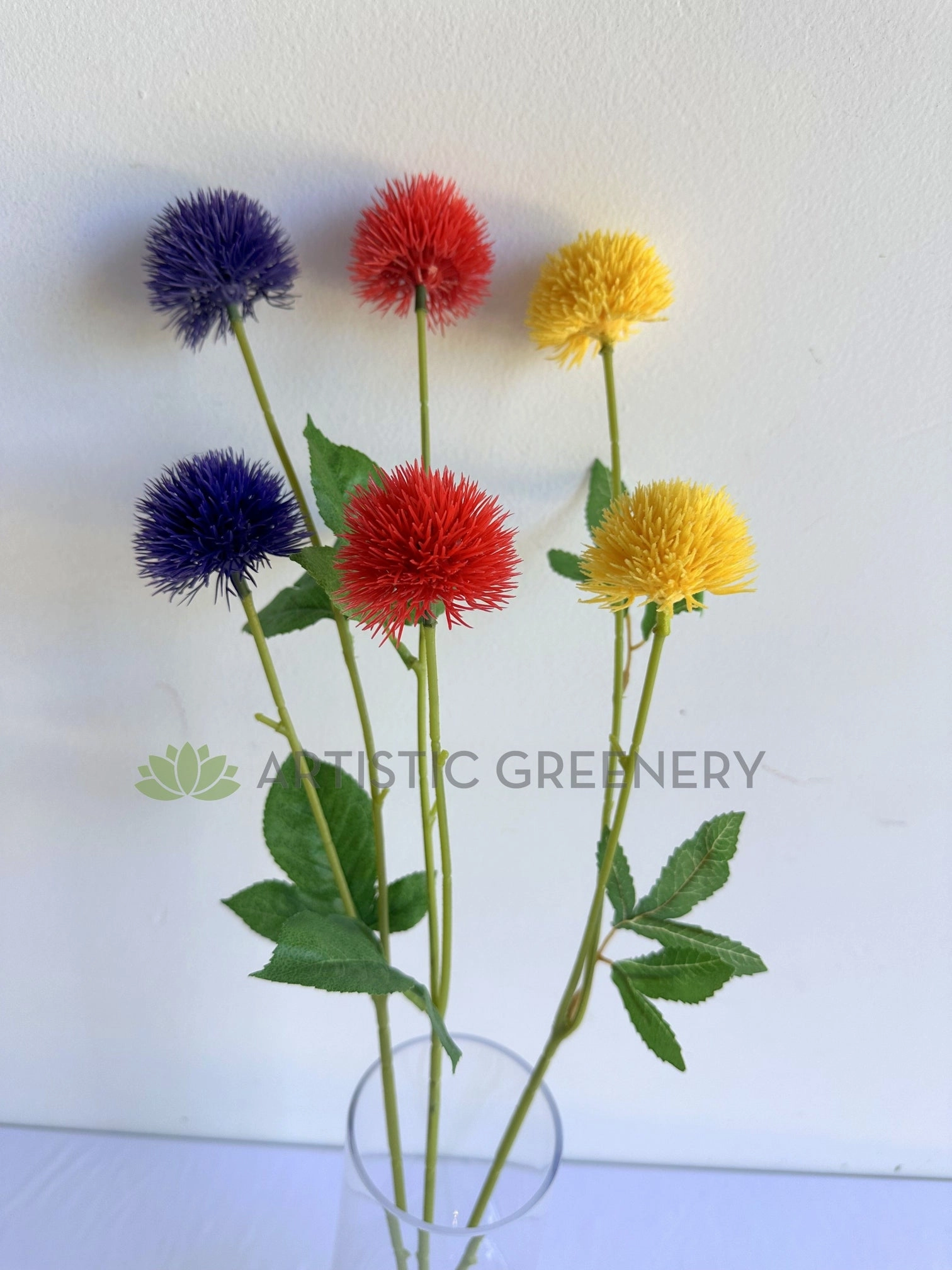 F0209-S92 Thistle Stem 60cm 3 colours