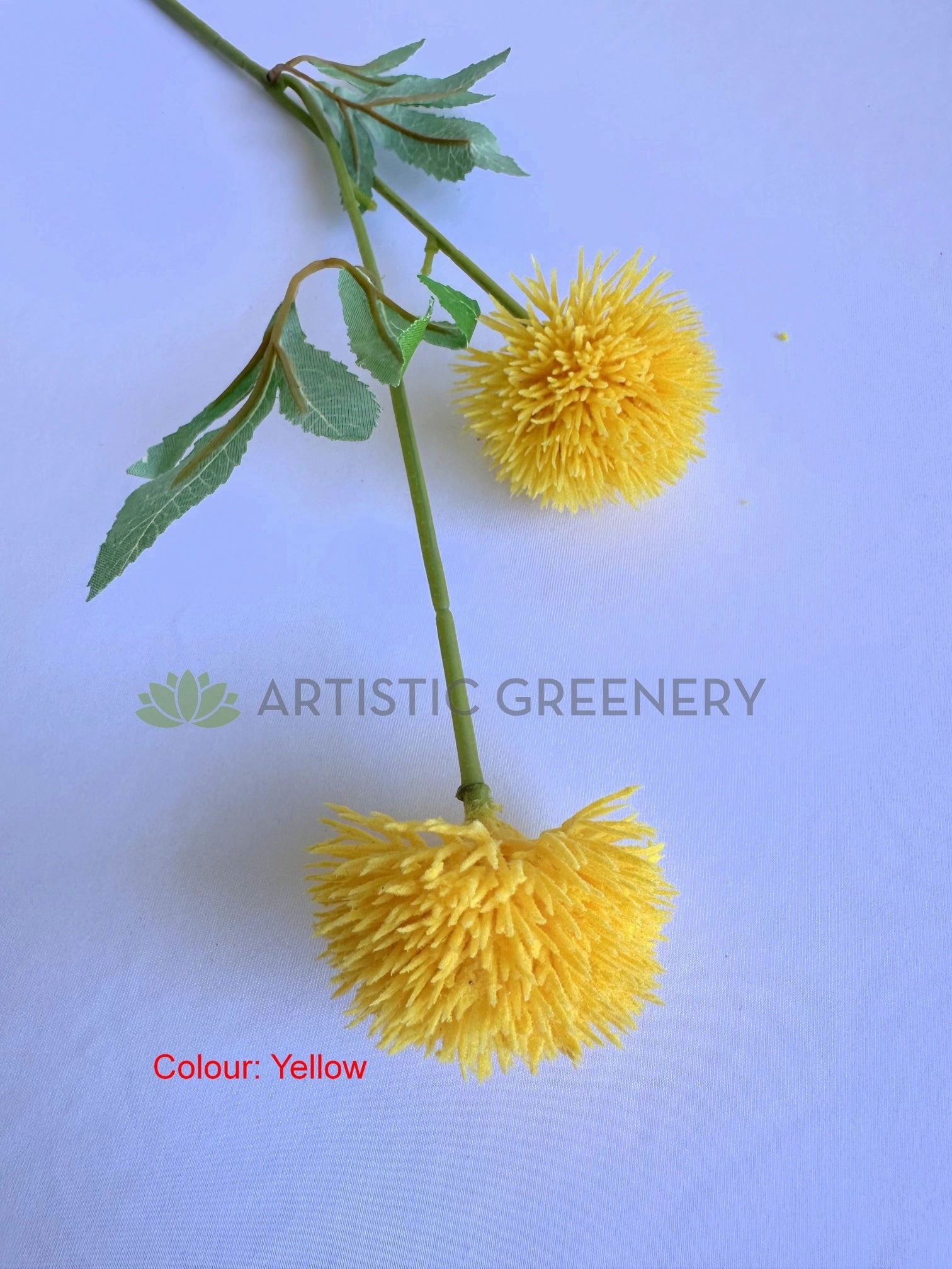 F0209-S92 Thistle Stem 60cm 3 colours