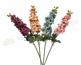 F0216 Vintage Style Stock Flowers 85cm 4 Colours indoor houseplants  