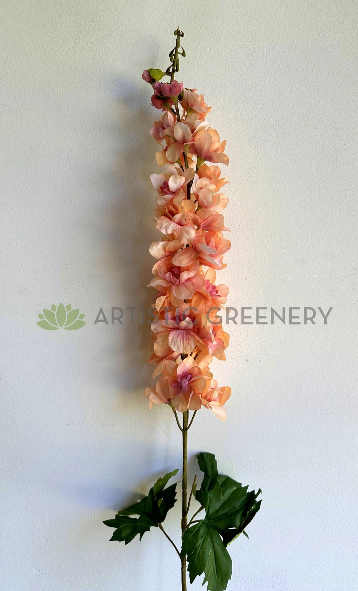 F0216L Vintage Stock Flower (Large) 125cm Vintage Pink