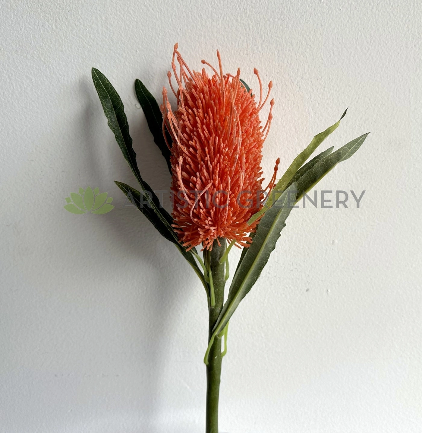 F0218 Banksia Stem 60cm Orange