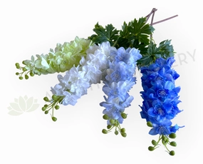 F0254 Delphinium / Stock Flower 80cm (Real Touch) Available in 4 Colours outdoor greenery  
