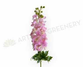 F0254-S93 Delphinium / Stock Flower 80cm (Real Touch) Light Pink indoor houseplants  