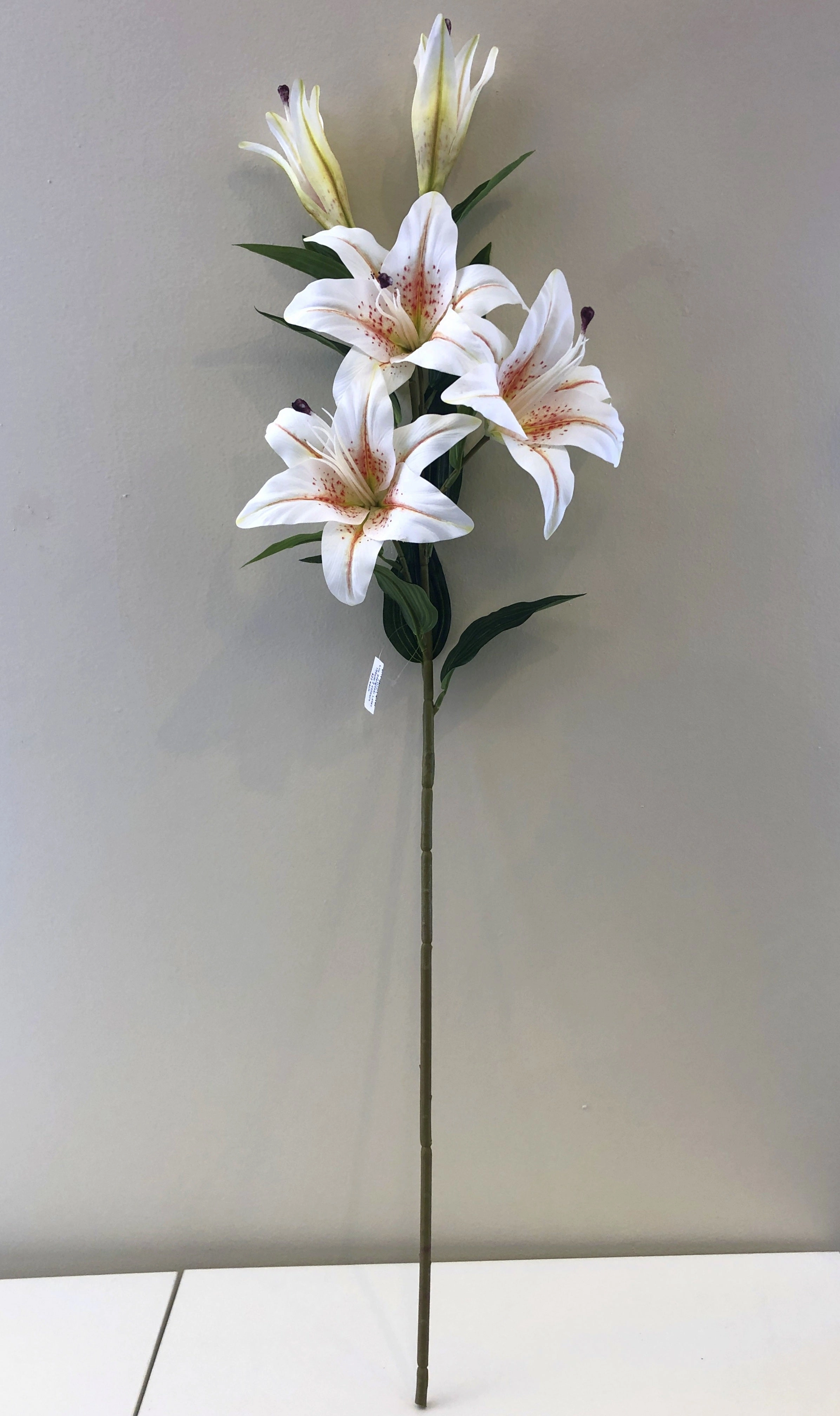 F0263 Lily Stargazer Spray 100cm Latex 2 Colours