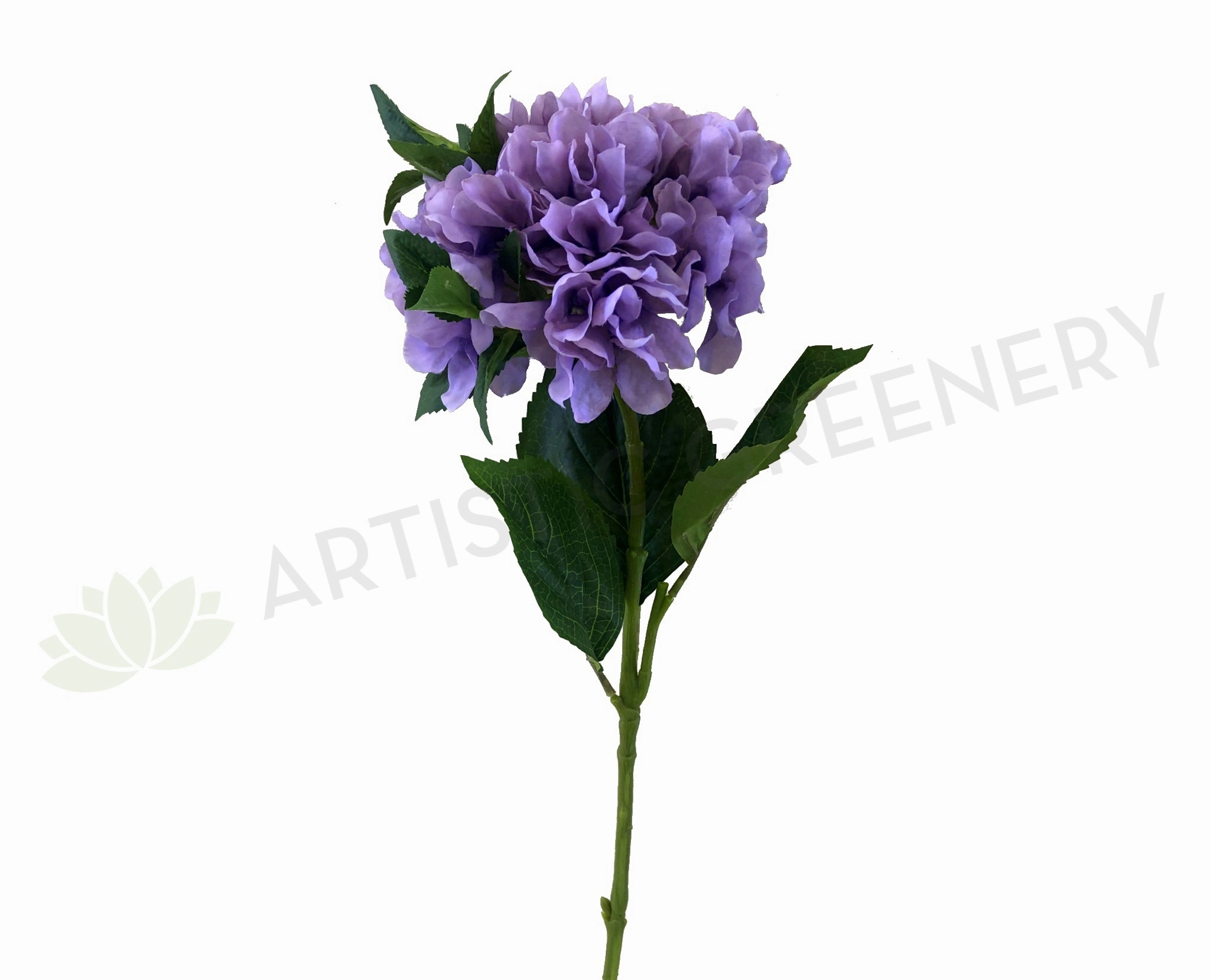 F0268 Single Stem Hygrandea 61cm Mauve outdoor greenery  