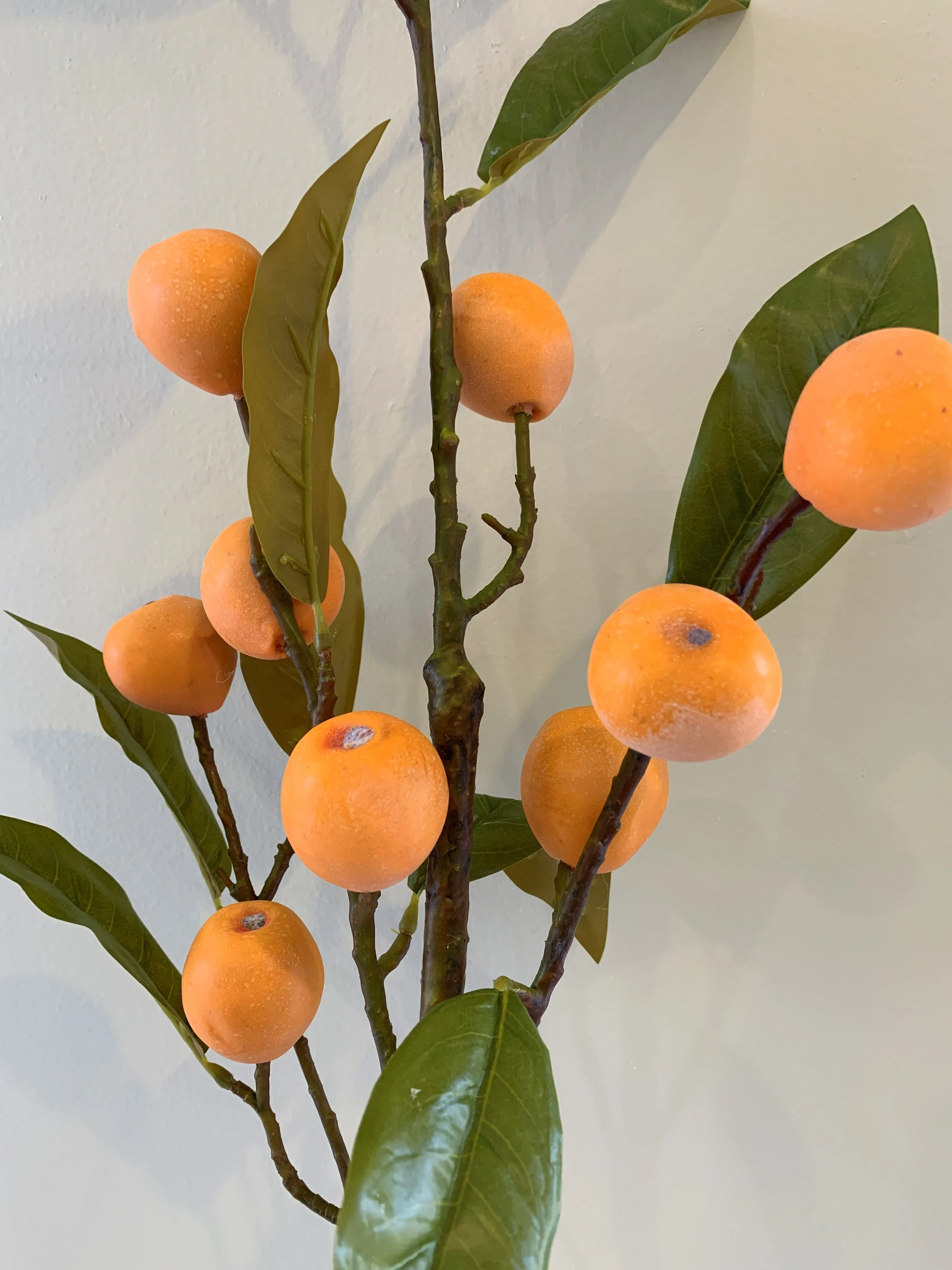 F0276 Artificial Loquat Spray 112cm