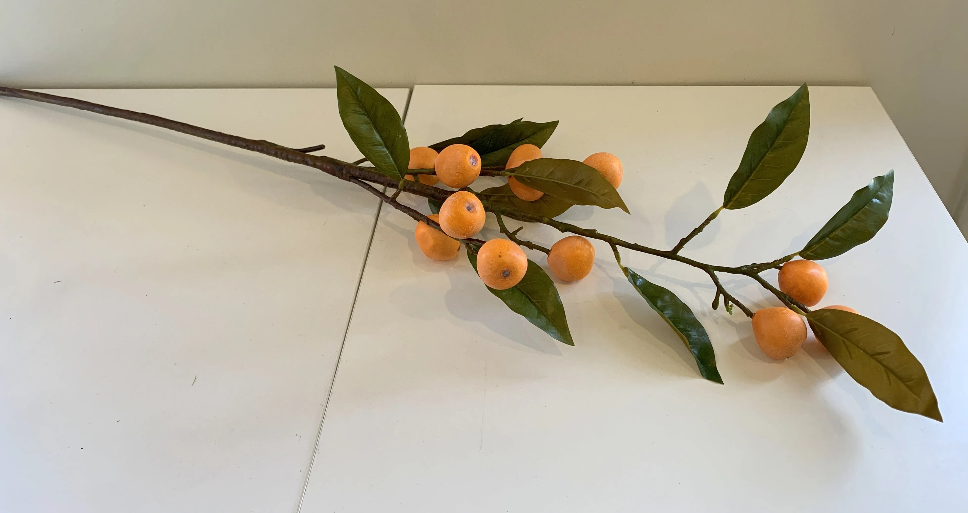 F0276 Artificial Loquat Spray 112cm