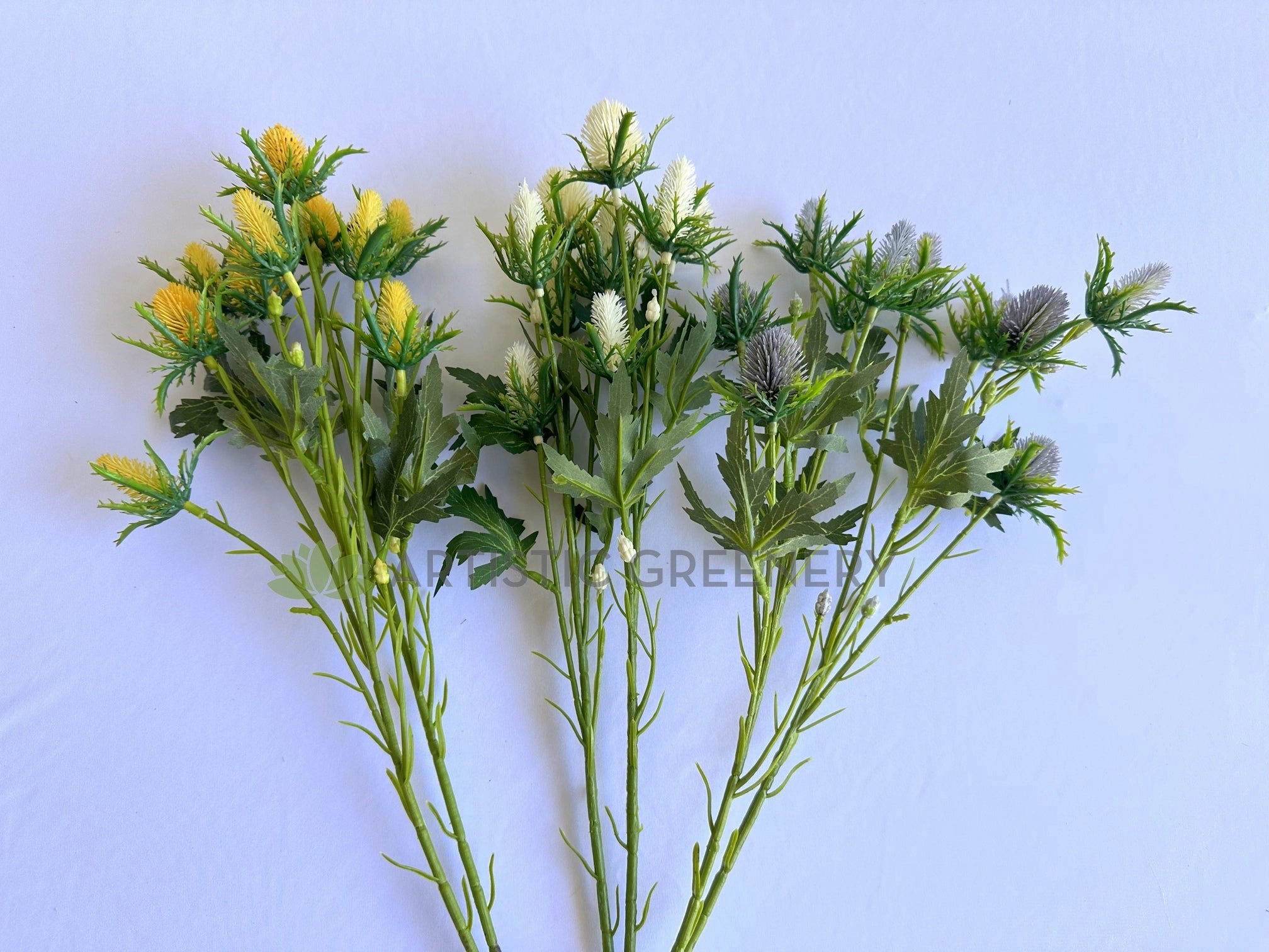F0292 Eryngium Thistles / Sea Holly 67cm 3 Colours