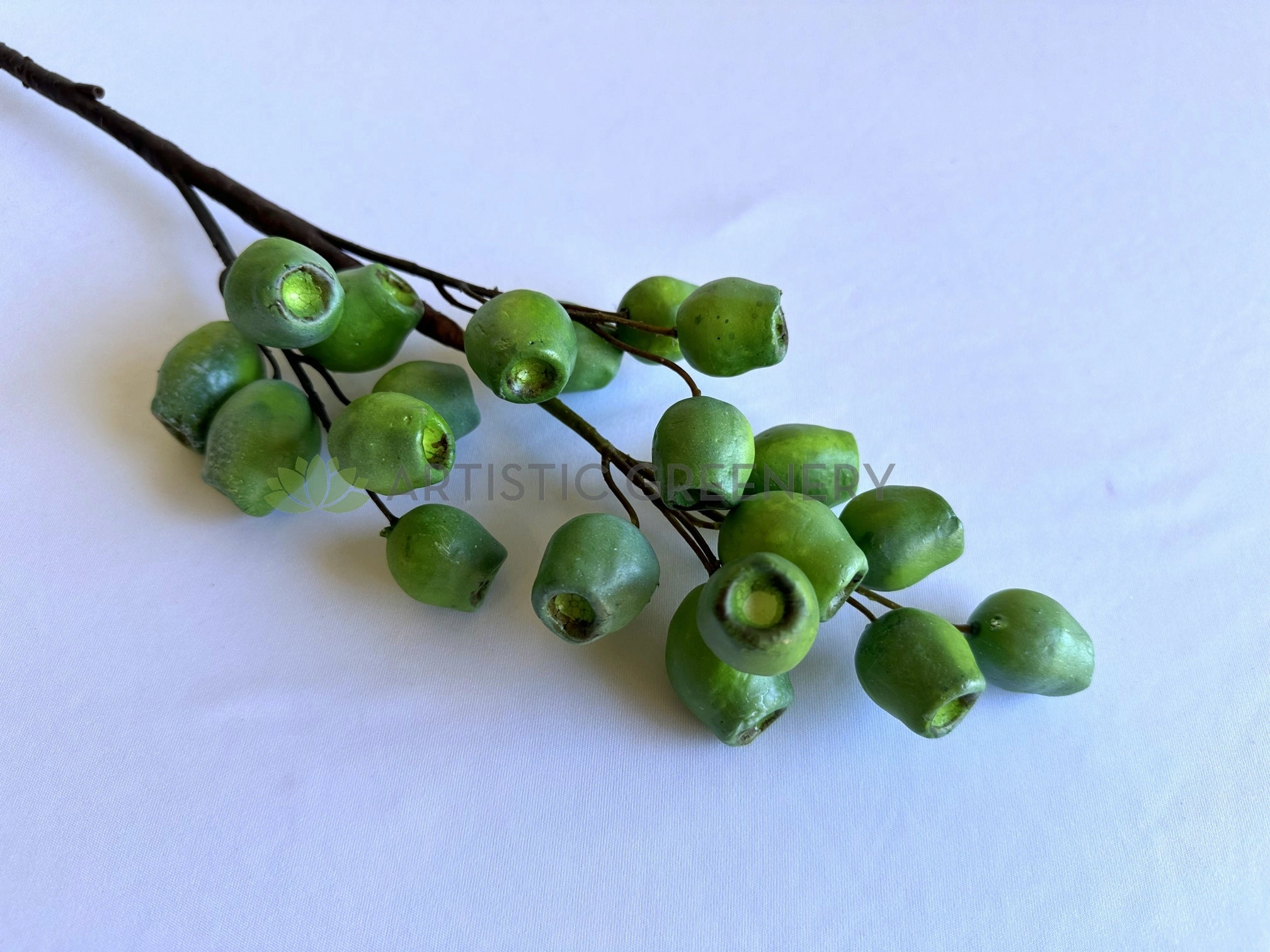 F0299-S90 Gumnuts Sprig 60cm Green
