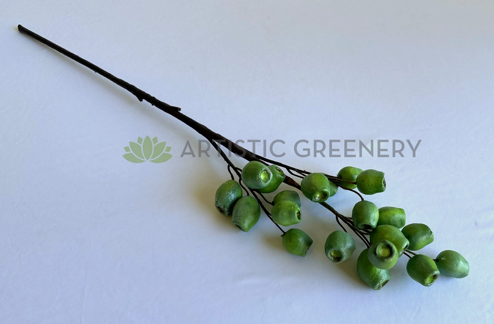 F0299-S90 Gumnuts Sprig 60cm Green