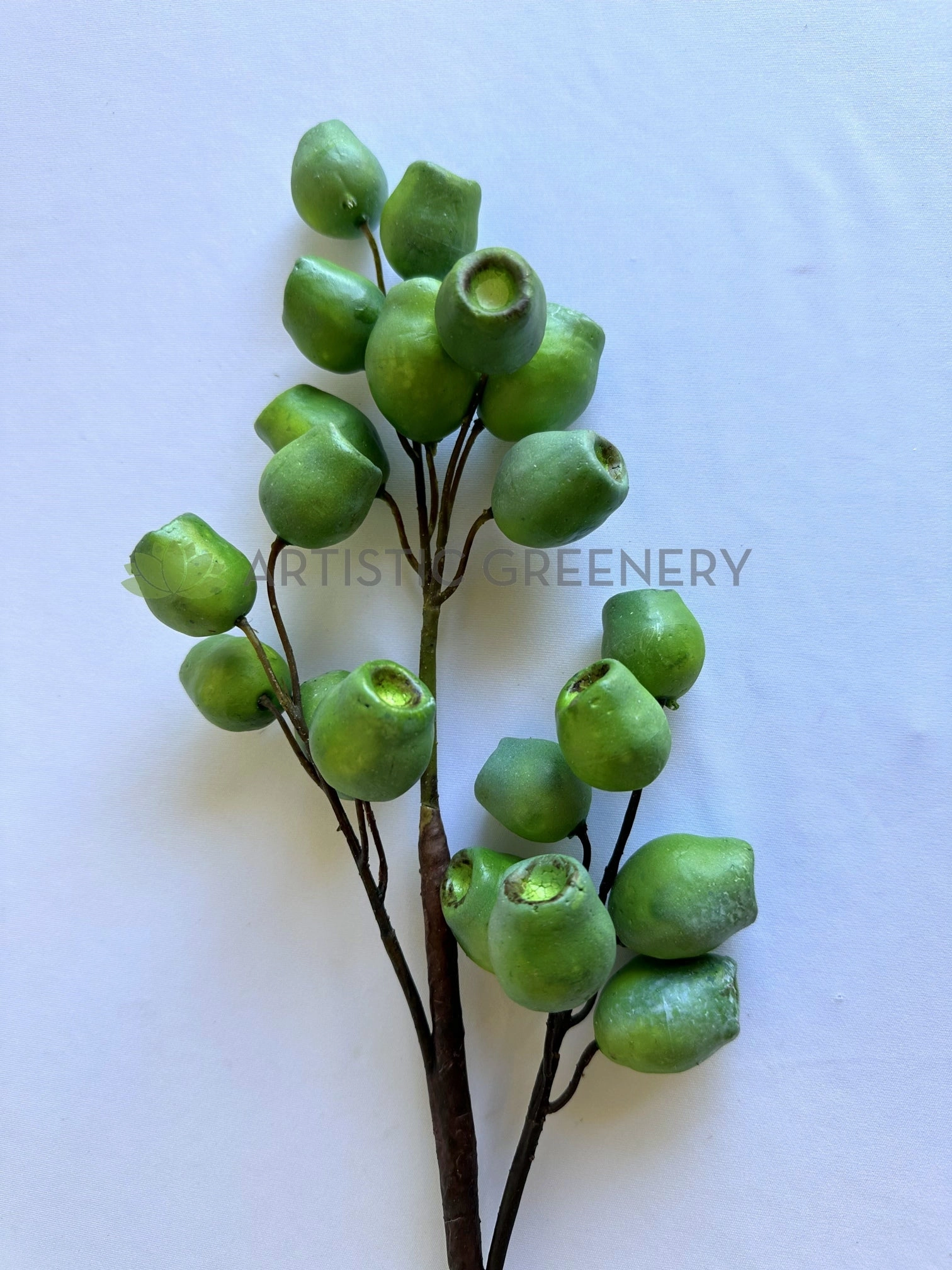 F0299-S90 Gumnuts Sprig 60cm Green
