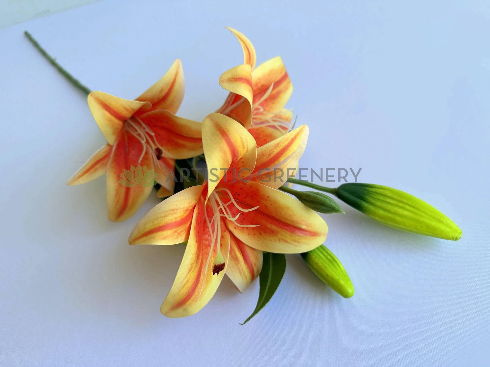 F0303 Tiger Lily 72cm Orange