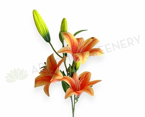 F0303 Tiger Lily 72cm Orange outdoor greenery  